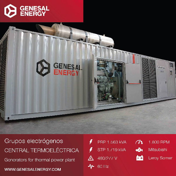 Genesal Energy Central Ciclo Combinado Mexico Coatzacoalcos 1