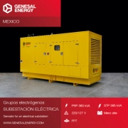 Grupos Electrogenos Genesal Energy Subestacion Electrica Cuyoaco Mexico Energia Renovable Front