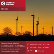 Energias Renovables Grupos Electrogenos Genesal Energy Parque Eolico Mexico Web